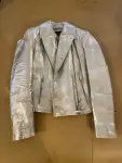 TRUSSARDI JEANS vintage Leather Jacket