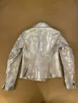 TRUSSARDI JEANS vintage Leather Jacket