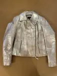 TRUSSARDI JEANS vintage Leather Jacket