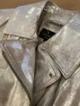 TRUSSARDI JEANS vintage Leather Jacket