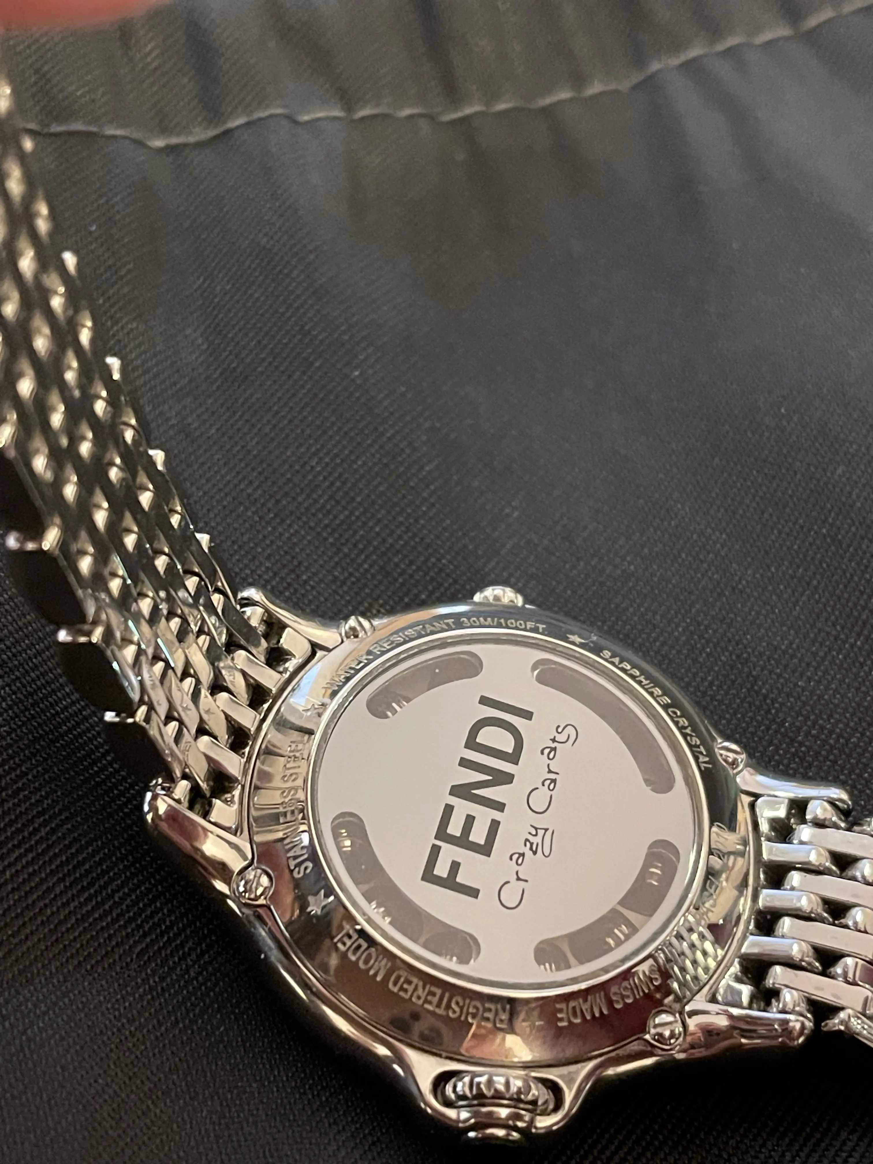 FENDI Crazy Carats 34mm silver Dial | LOOP-Marktplatz