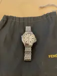 FENDI Crazy Carats 34mm silver Dial