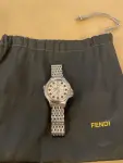 FENDI Crazy Carats 34mm silver Dial