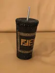 FENDI X VERSACE bedazzled Travel Cup