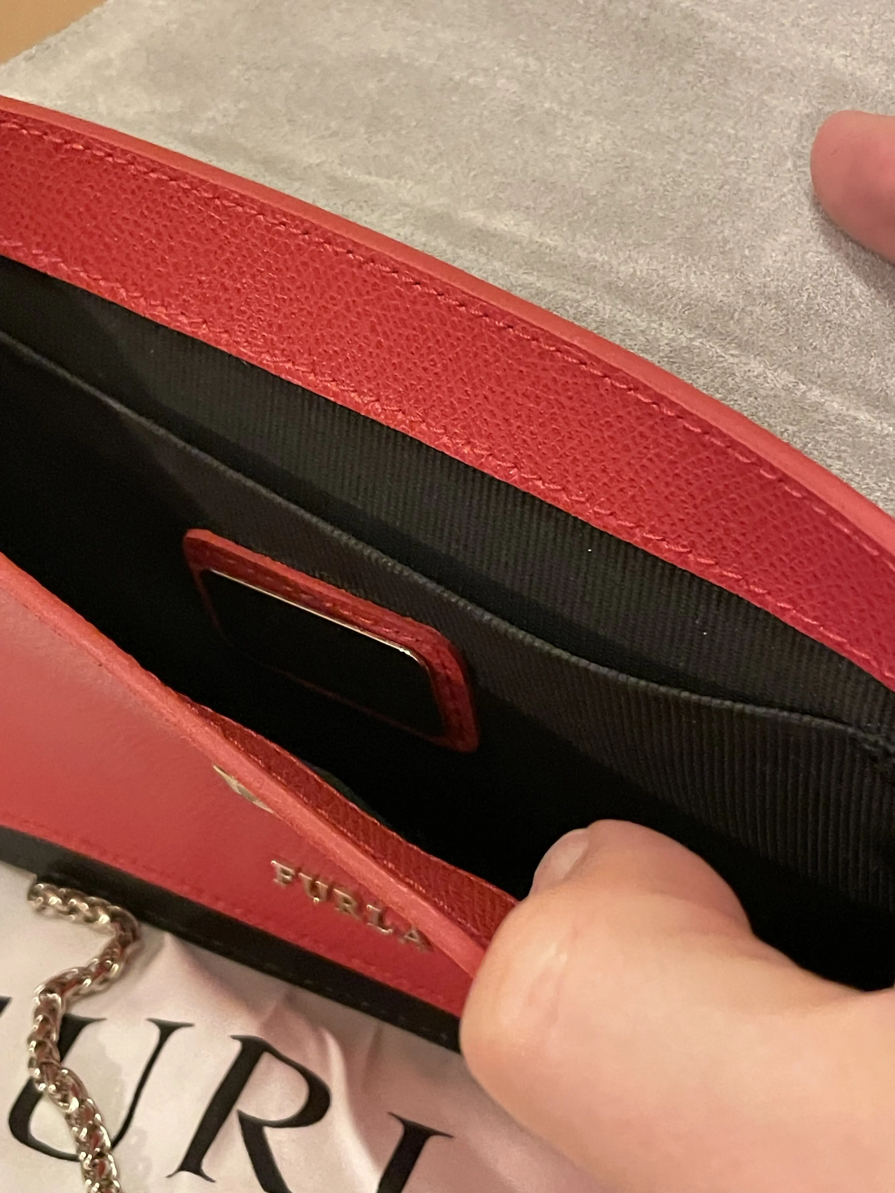 FURLA small crossbody Leather Bag | Marché LOOP