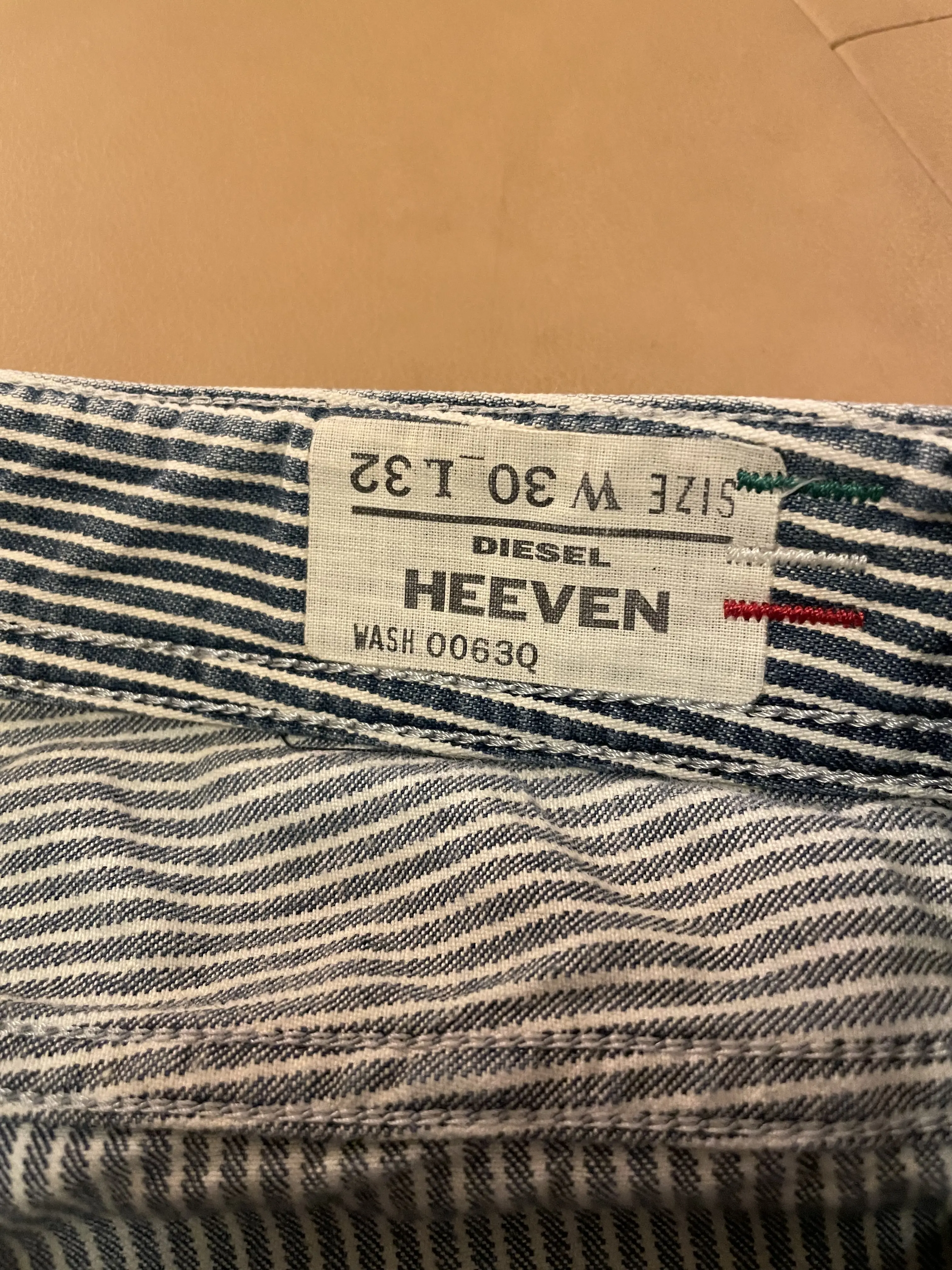 DIESEL striped distressed Jeans | LOOP-Marktplatz