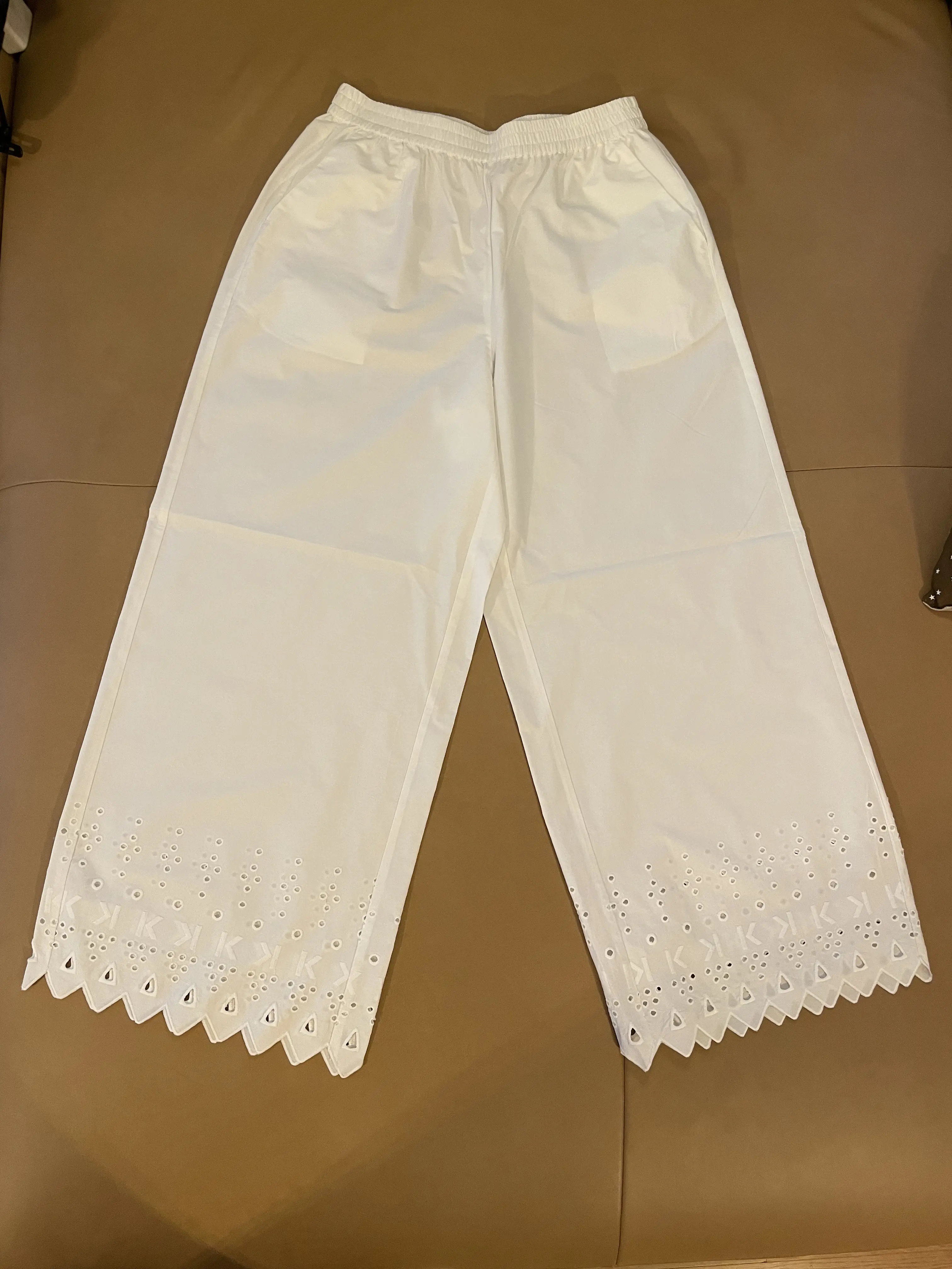 KARL LAGERFELD Summer Cotton Trousers | LOOP-Marktplatz