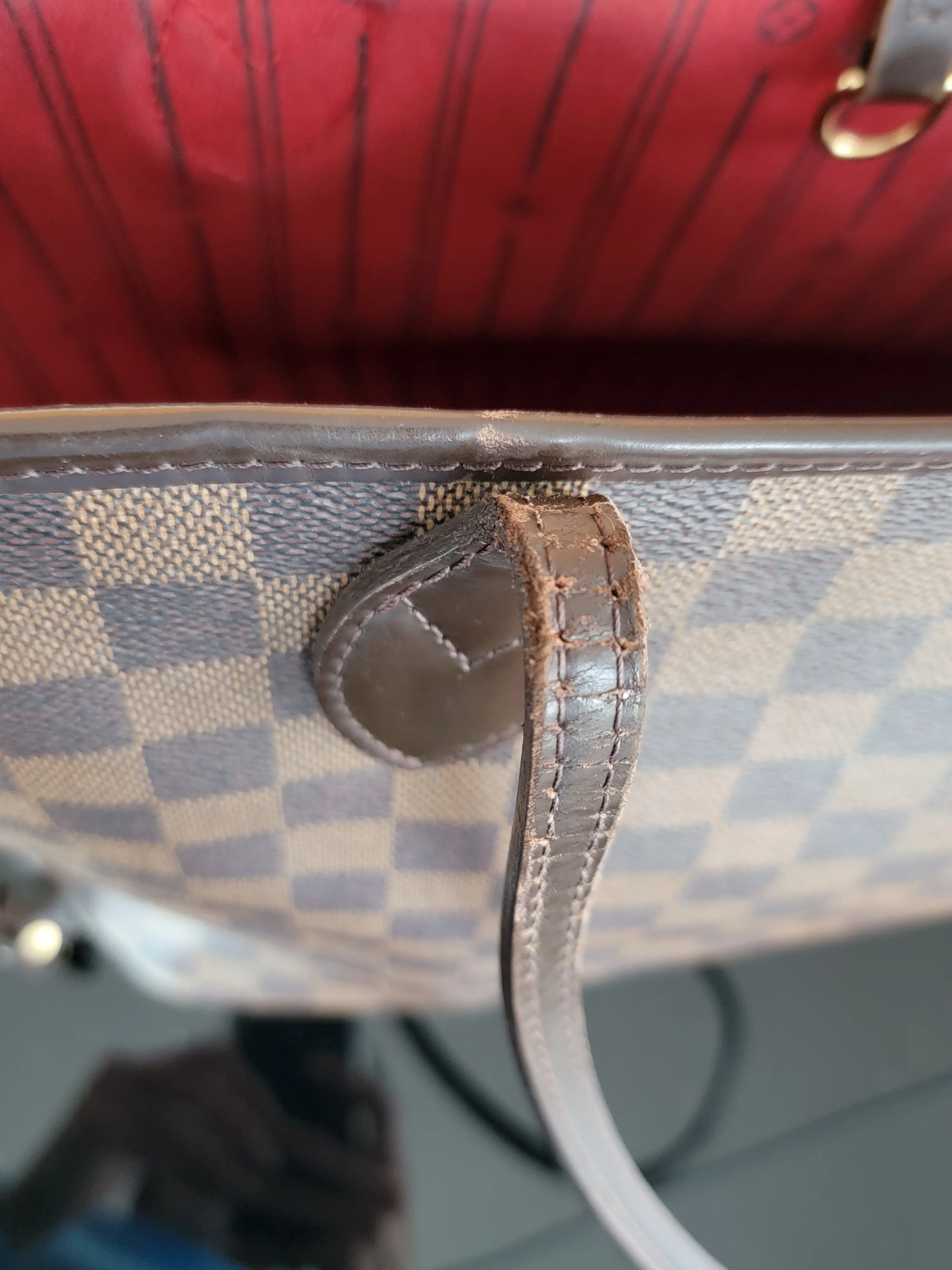 LOUIS VUITTON Neverfull MM Damier | LOOP Marketplace