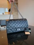 CHANEL Large Reissue 2.55 schwarz