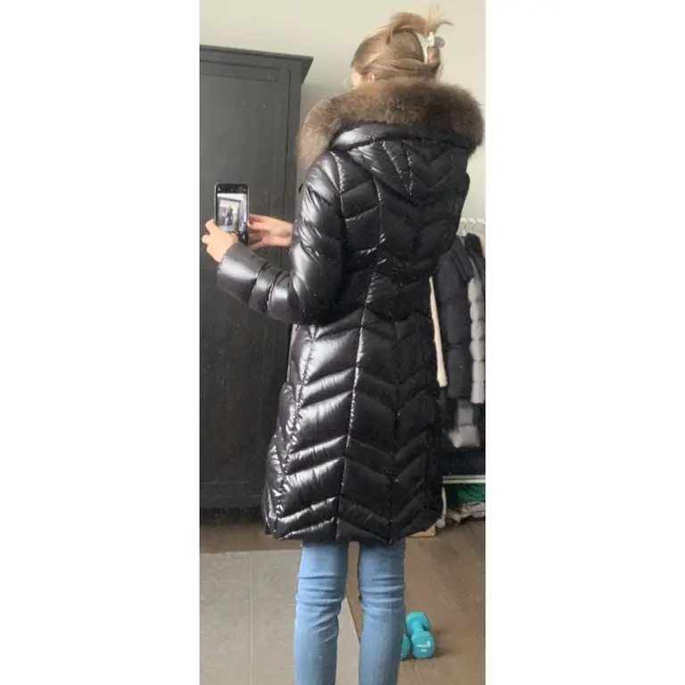 MONCLER Fulmar Long Coat in Black | LOOP-Marktplatz