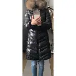 MONCLER Fulmar Long Coat in Black