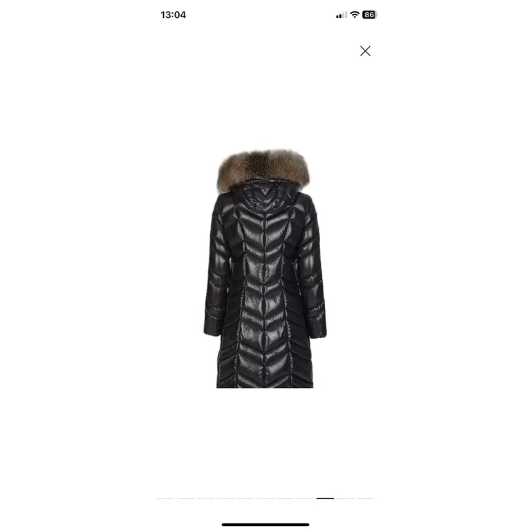 MONCLER Fulmar Long Coat in Black | LOOP-Marktplatz
