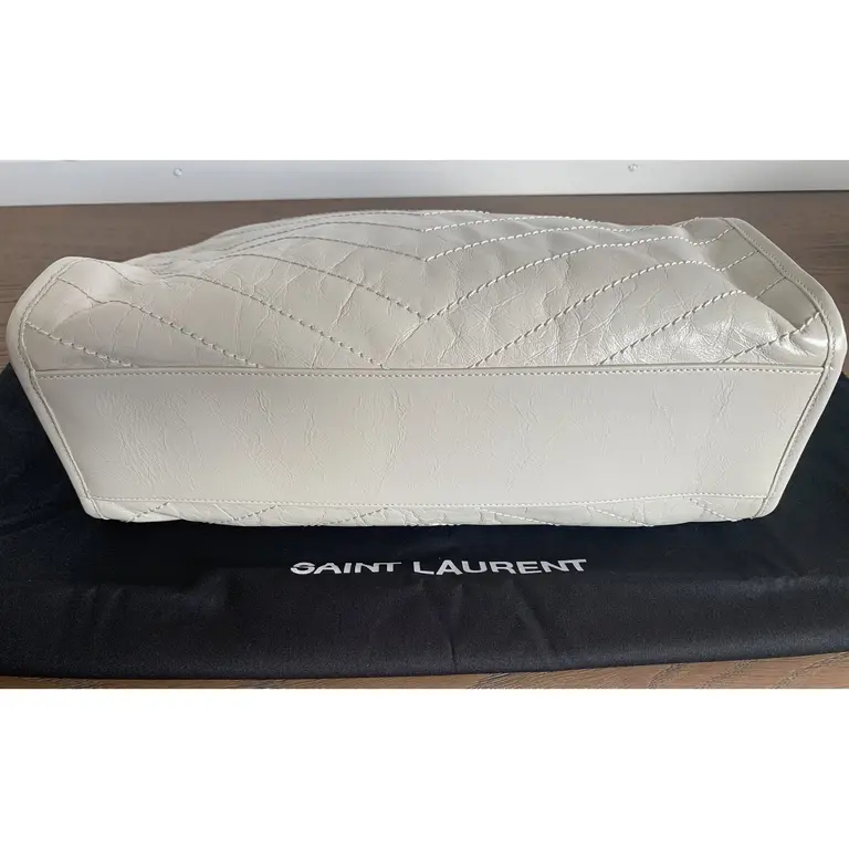 SAINT LAURENT NIKI IN VINTAGE LEATHER | LOOP Marketplace
