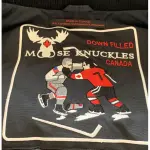 Moose Knuckles Parka with fur in black