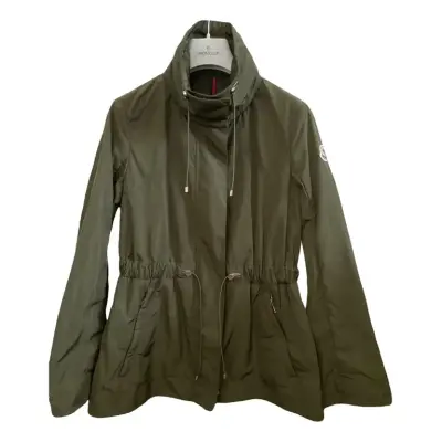 MONCLER “Ocre” Parka in Olive | LOOP Marketplace