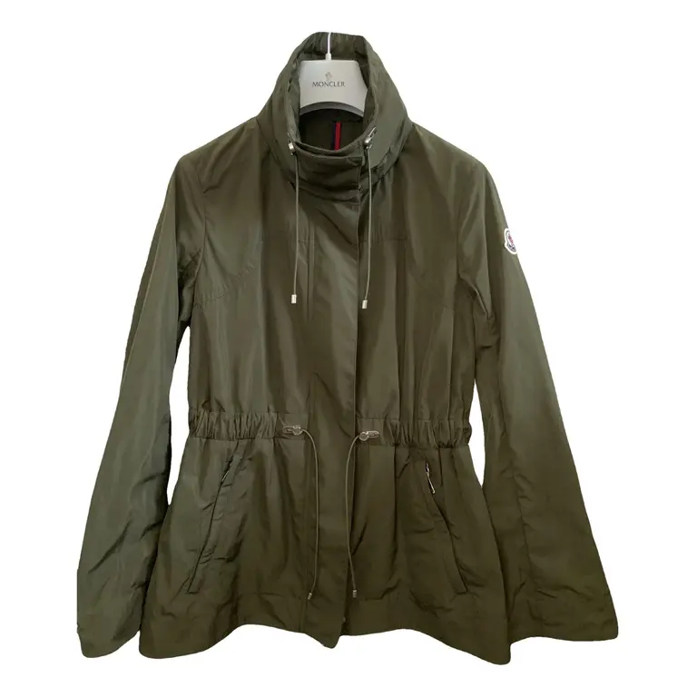 MONCLER “Ocre” Parka in Olive | LOOP Marketplace