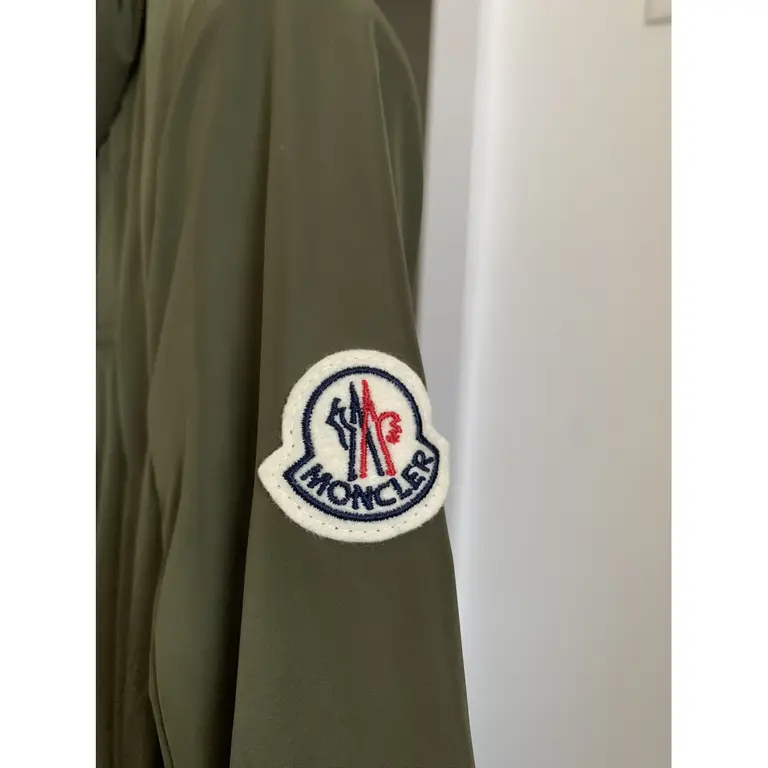 MONCLER “Ocre” Parka in Olive | LOOP Marketplace