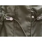 MONCLER “Ocre” Parka in Olive