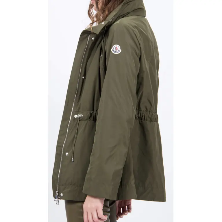 MONCLER “Ocre” Parka in Olive | LOOP Marketplace
