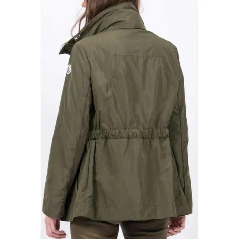 MONCLER “Ocre” Parka in Olive | LOOP Marketplace