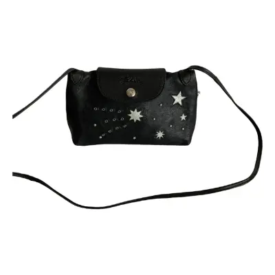 LONGCHAMP Le Pliage bag Black with Stars | LOOP Marketplace
