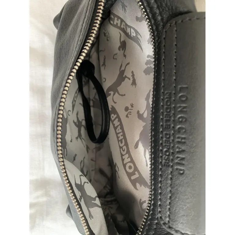 LONGCHAMP Le Pliage bag Black with Stars | LOOP Marketplace
