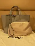 FENDI Shopper / Tote Bag in Grey