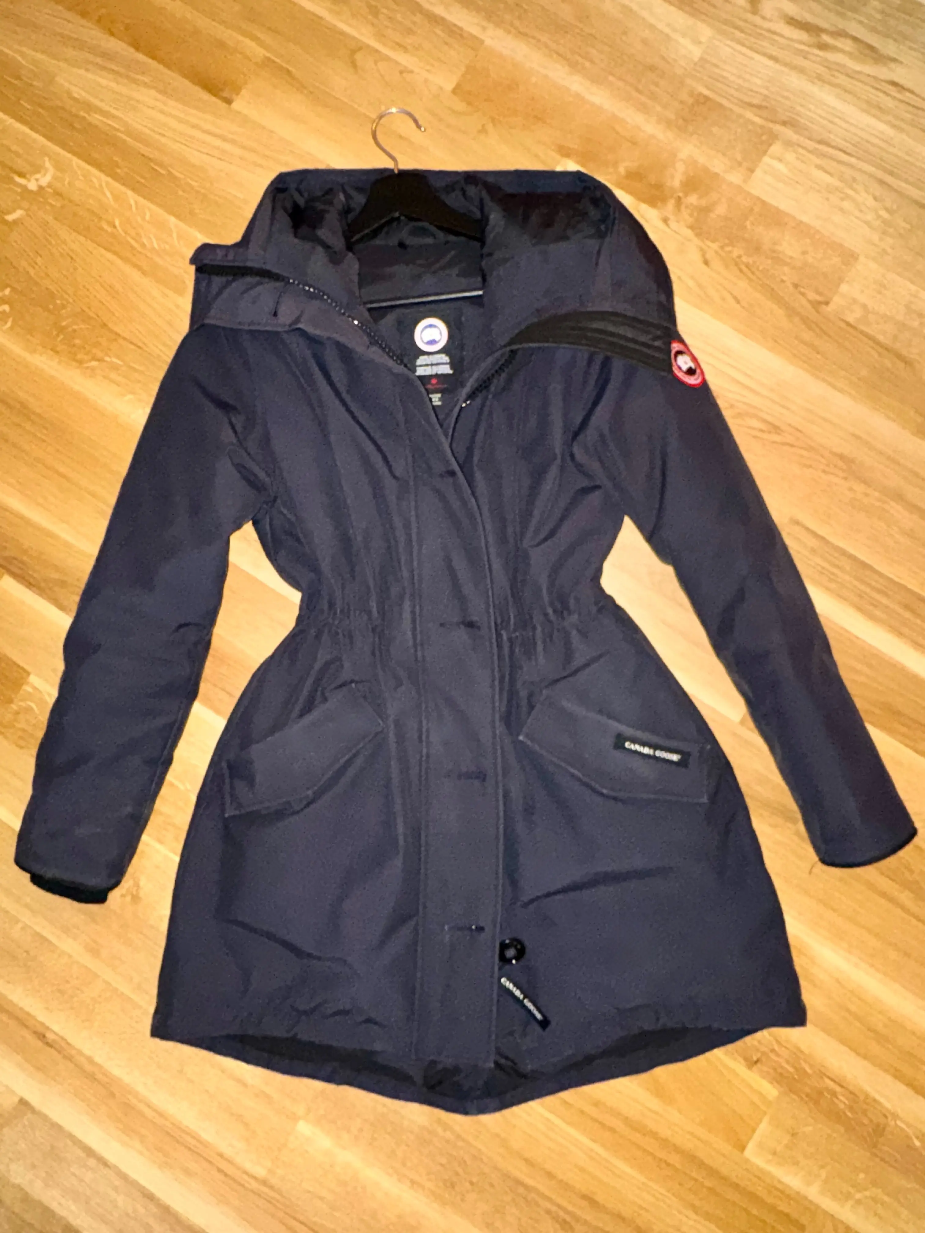 CANADA GOOSE Navy Blue Parka Rossclair | LOOP-Marktplatz