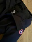 CANADA GOOSE Navy Blue Parka Rossclair