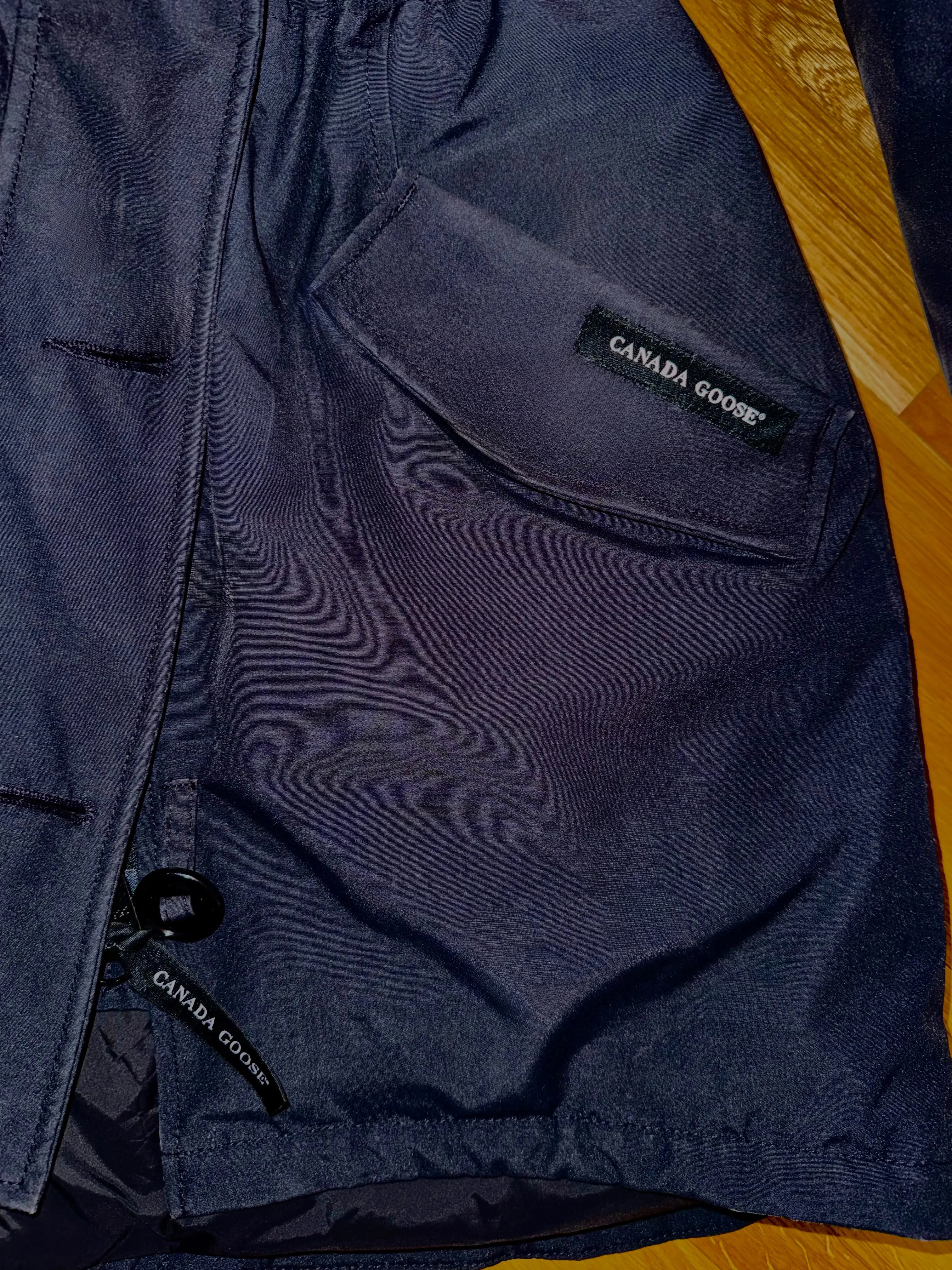 CANADA GOOSE Navy Blue Parka Rossclair | LOOP-Marktplatz