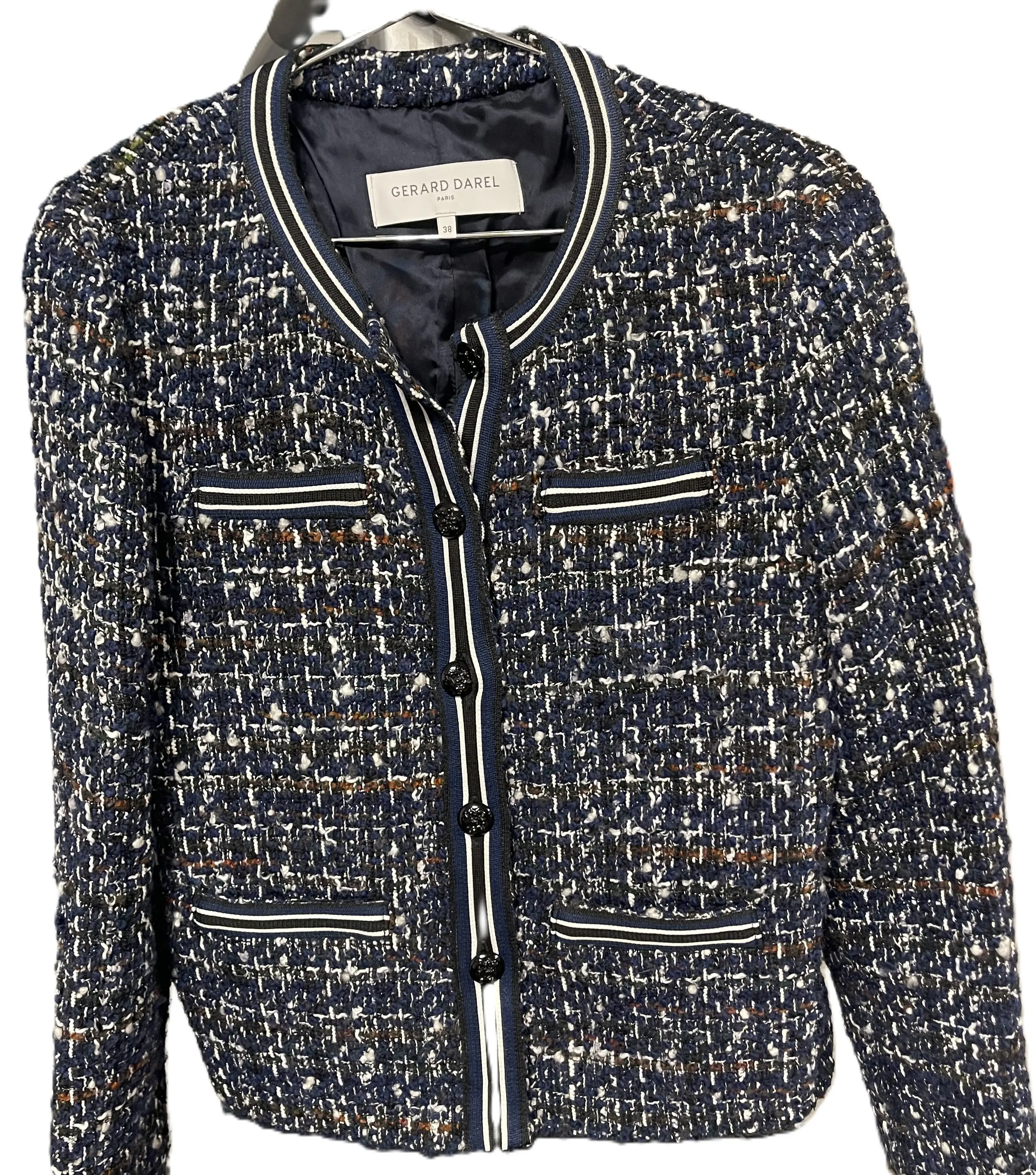 GERARD DAREL Tweed Jacket | LOOP-Marktplatz