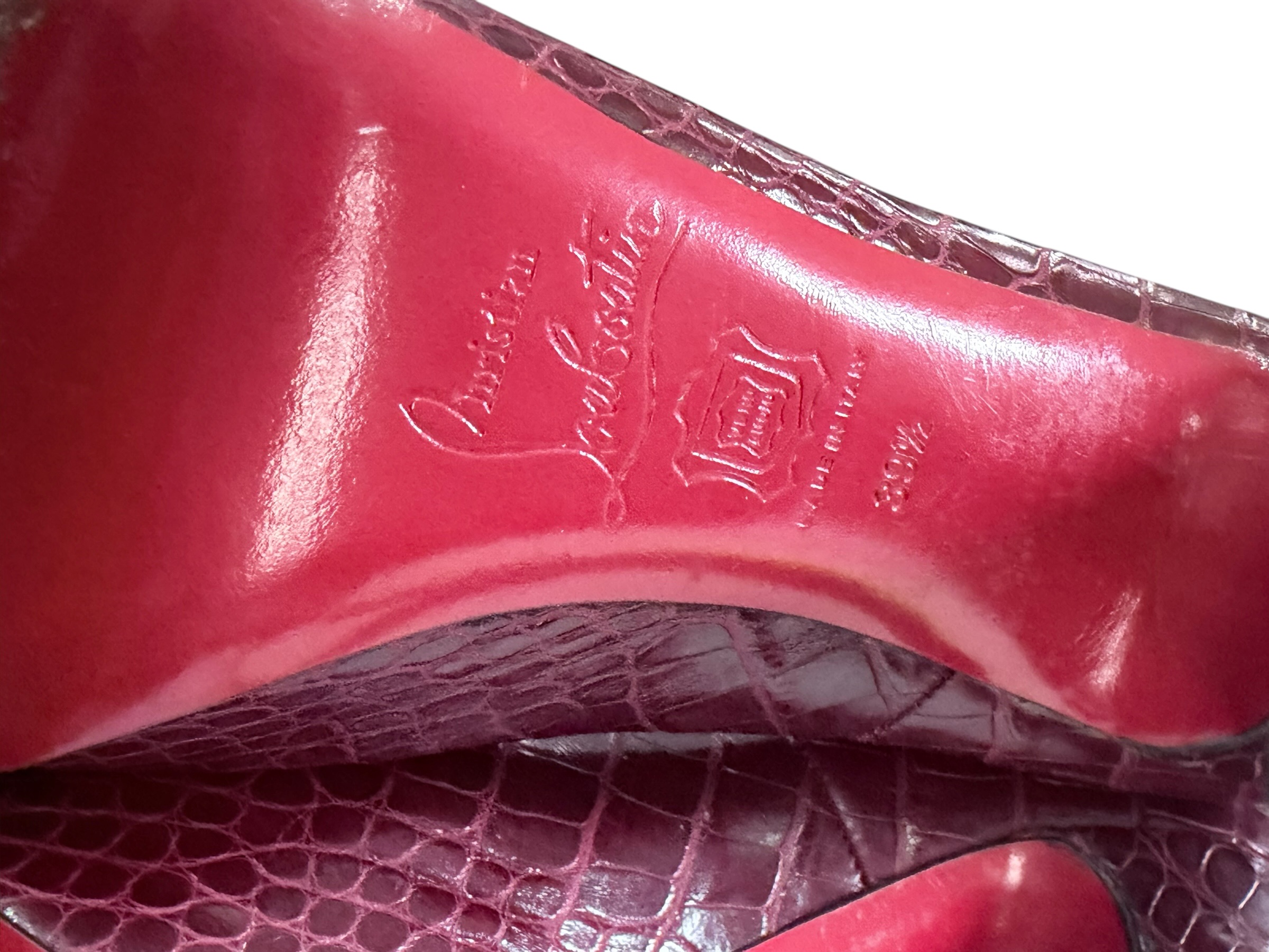 Louboutin high heels