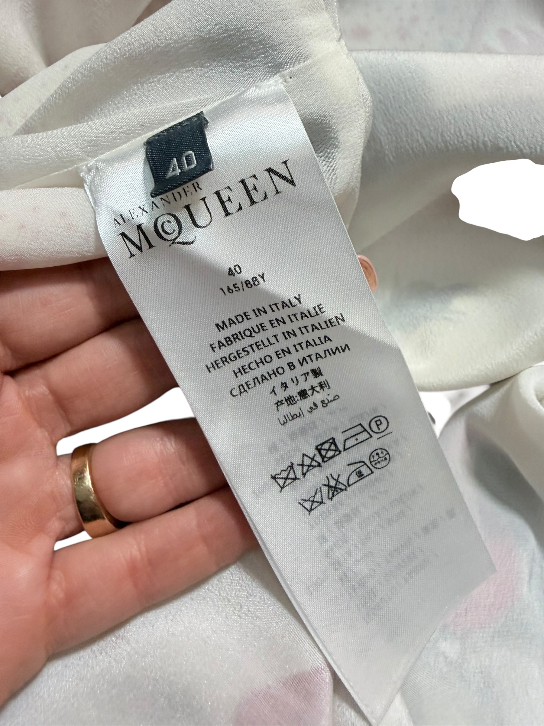 Dress by Alexander McQueen