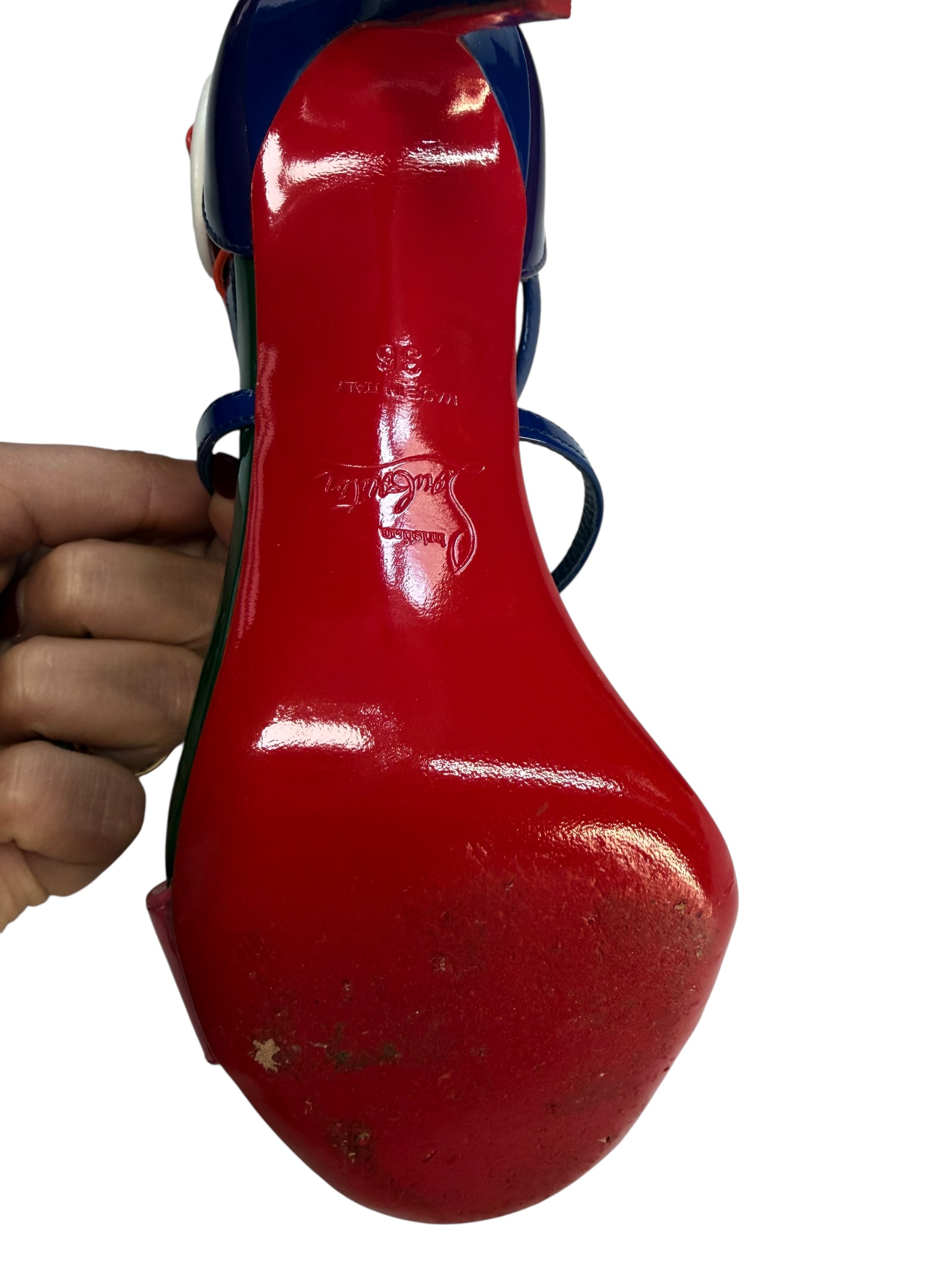 Louboutin high heel sandals