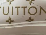 LOUIS VUITTON Sneakers Gr.39 Logo-Print
