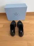 PRADA Monolith Loafer Schwarz