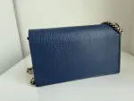 Portefeuille GUCCI GG Interlocking avec chaîne