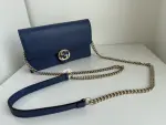 Portefeuille GUCCI GG Interlocking avec chaîne