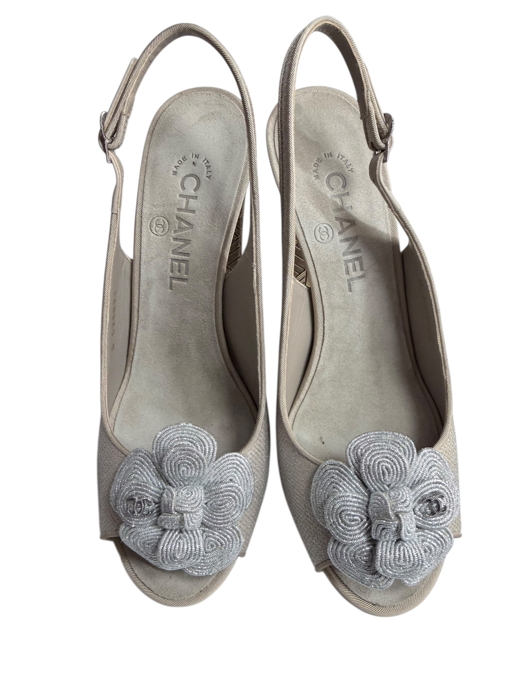 Chanel high heel sandals | LOOP-Marktplatz