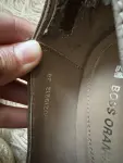 BOSS ORANGE peeptoe pump