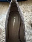 BOSS ORANGE peeptoe pump