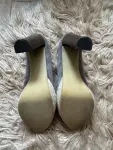 BOSS ORANGE peeptoe pump