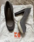 BOSS ORANGE peeptoe pump