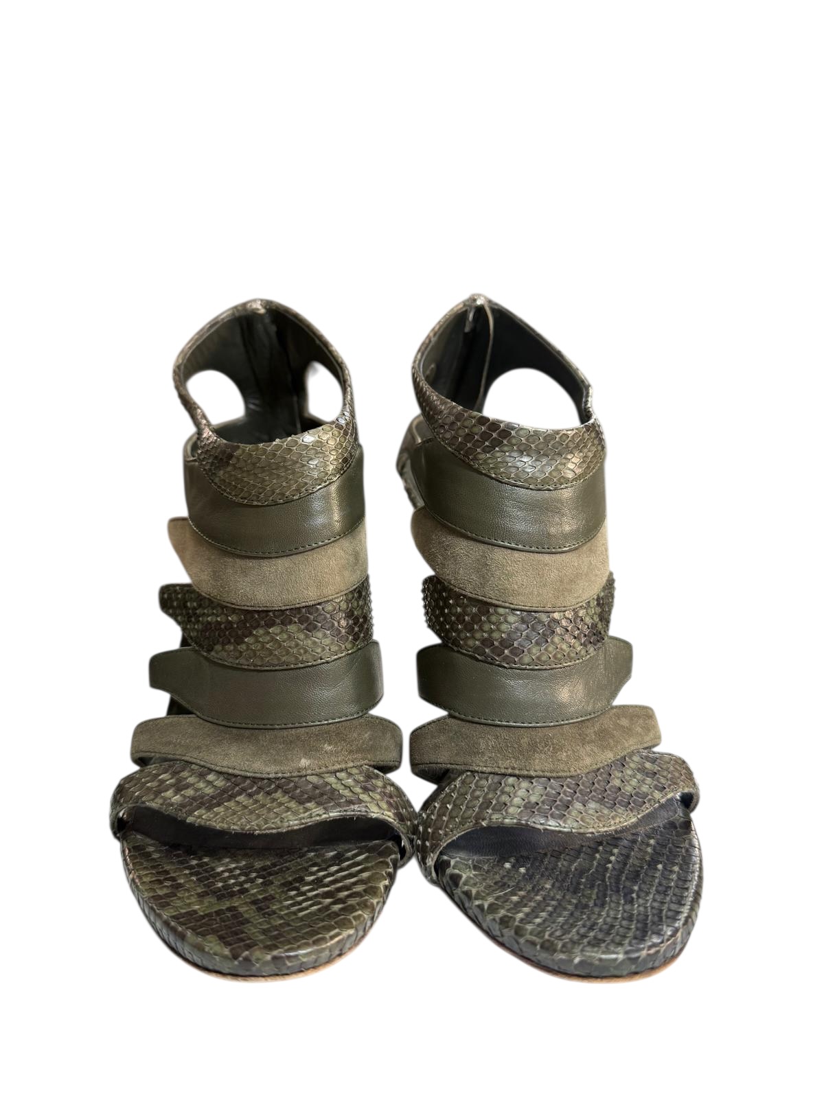Gucci-Sandalen mit hohen Absätzen