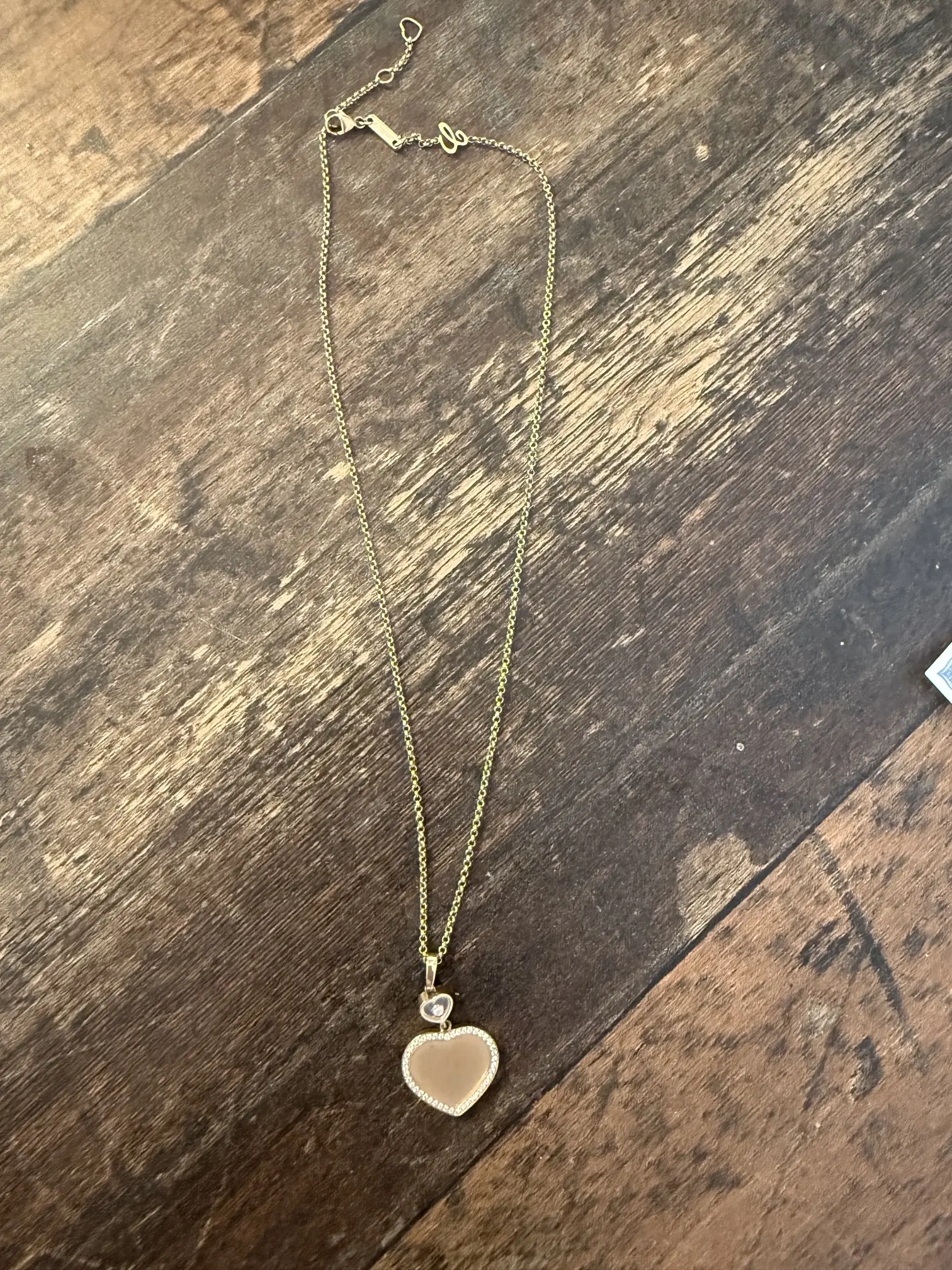 CHOPARD Golden Hearts or rose diamants | LOOP-Marktplatz