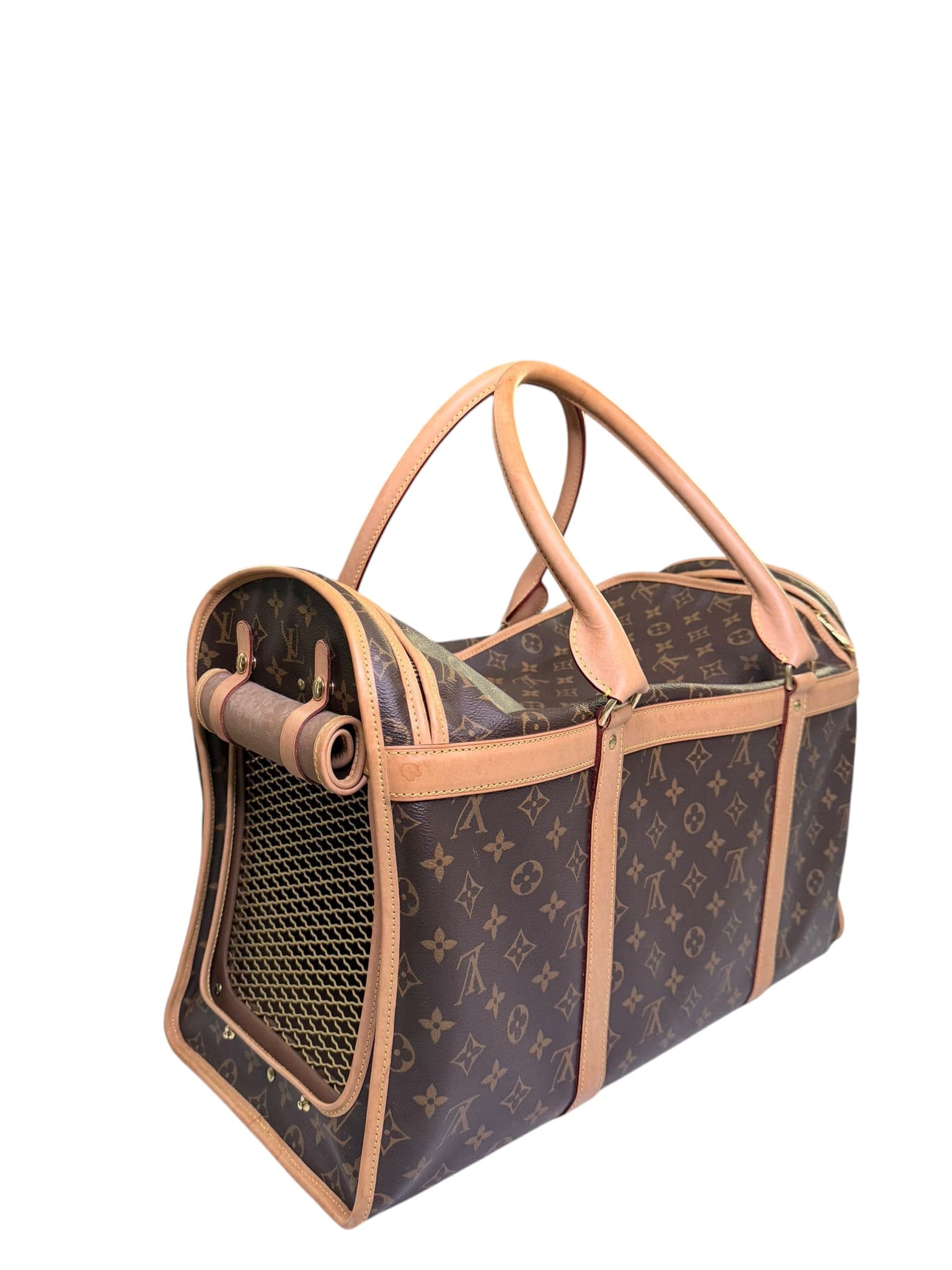 Louis Vuitton Dog Travel Bag
