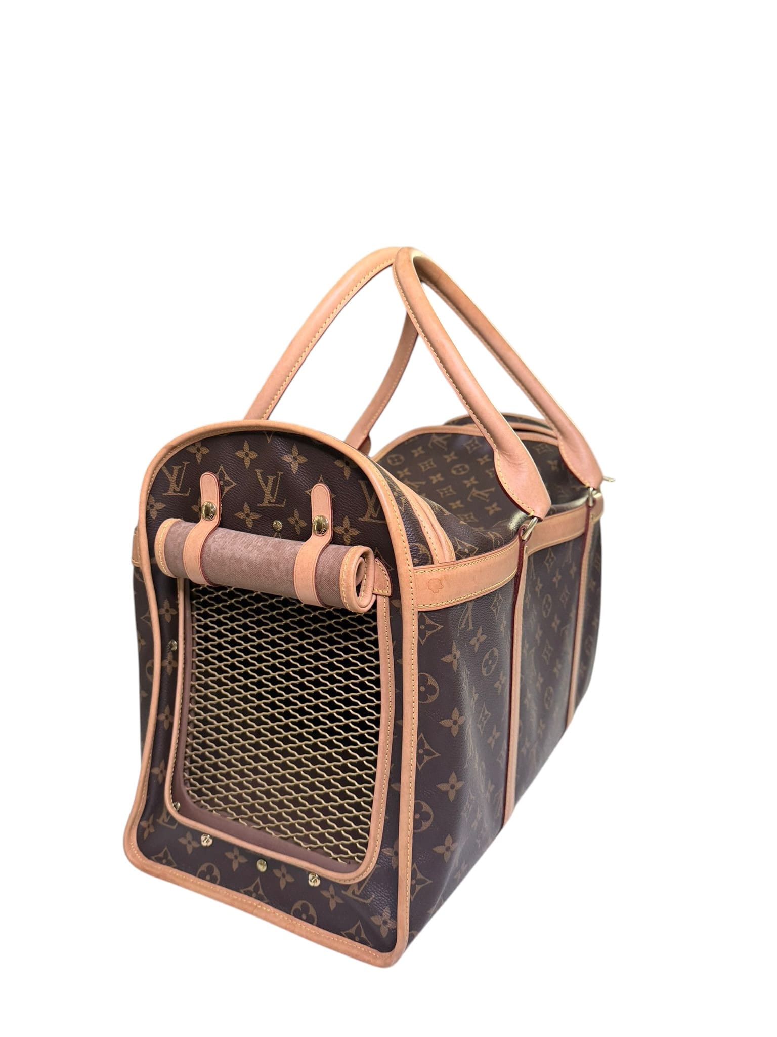 Louis Vuitton Dog Travel Bag