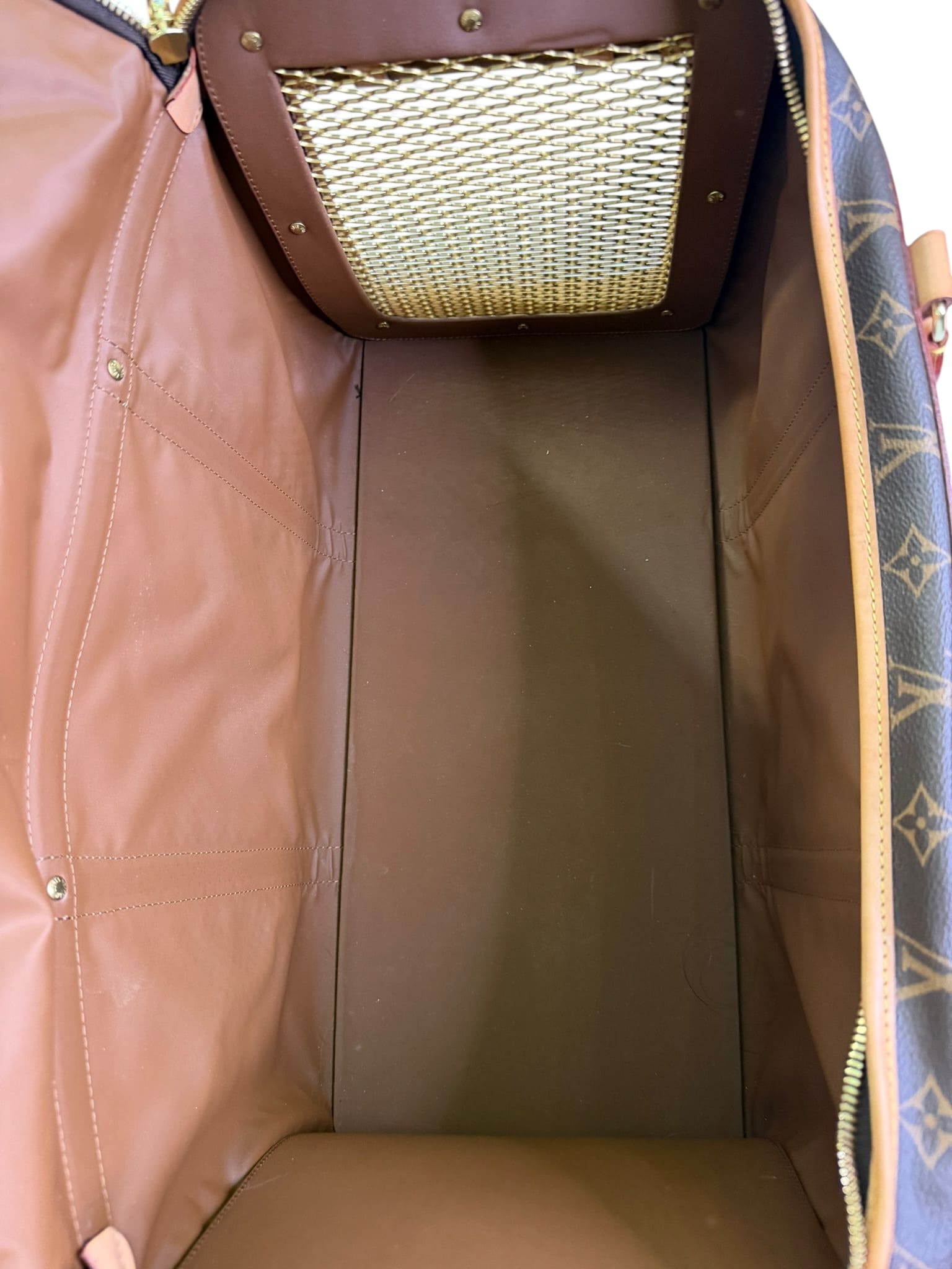 Louis Vuitton Dog Travel Bag