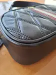 BALLY – Gesteppte Tasche aus schwarzem Leder