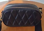 BALLY – Gesteppte Tasche aus schwarzem Leder